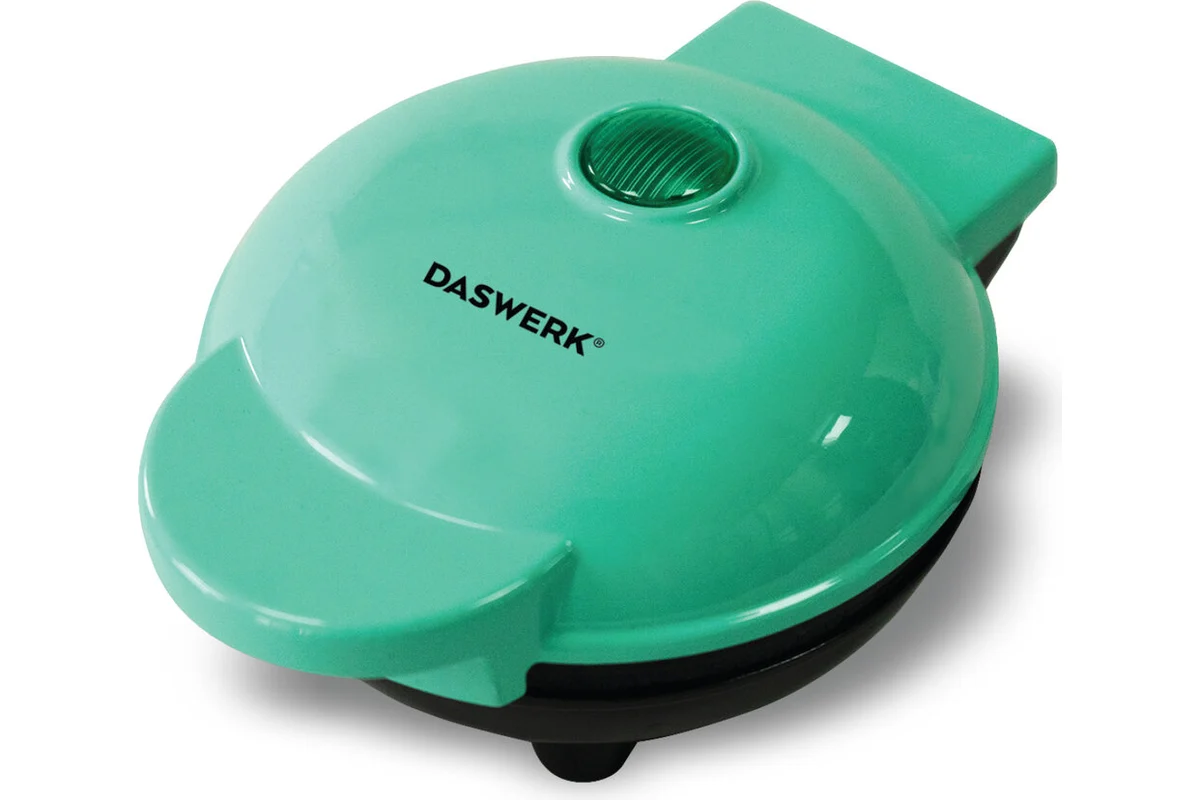 

Вафельница Daswerk WM-3 350 Вт, бирюза (455650), WM-3