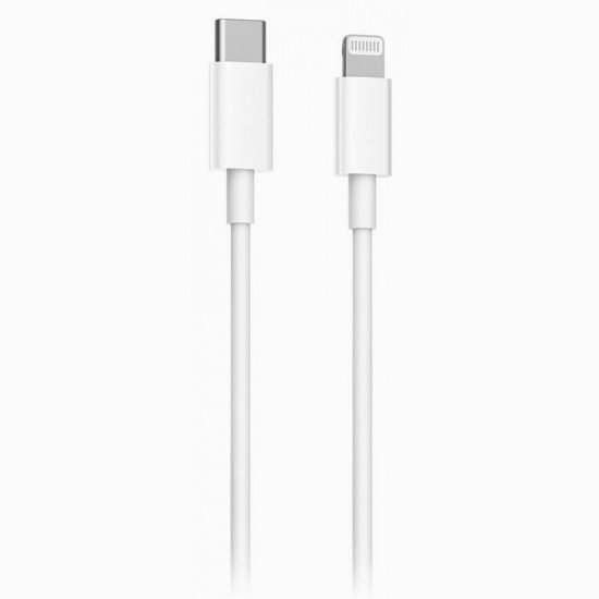 

Кабель USB Type-C(m)-Lightning 8-pin(m), быстрая зарядка, 3А, 1 м, белый, ORG MQGJ2ZE/A (112096), MQGJ2ZE