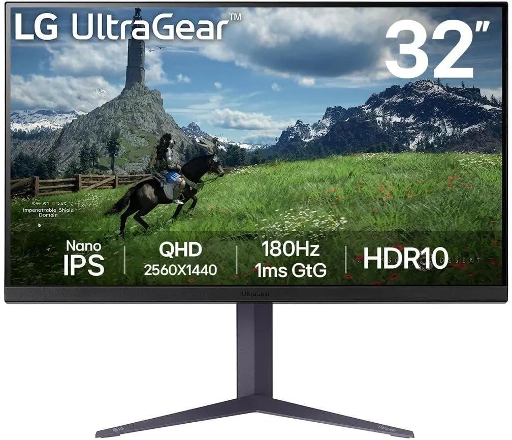 Монитор 31.5" LG UltraGear 32GS85Q-B черный