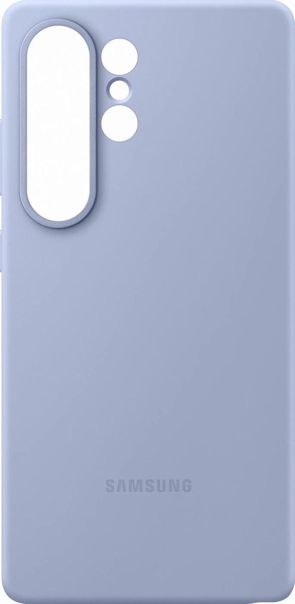

Чехол-накладка Samsung Silicone Case для смартфона Samsung Galaxy S25 Ultra, силикон/микрофибра, голубой (EF-PS938CLEGRU)