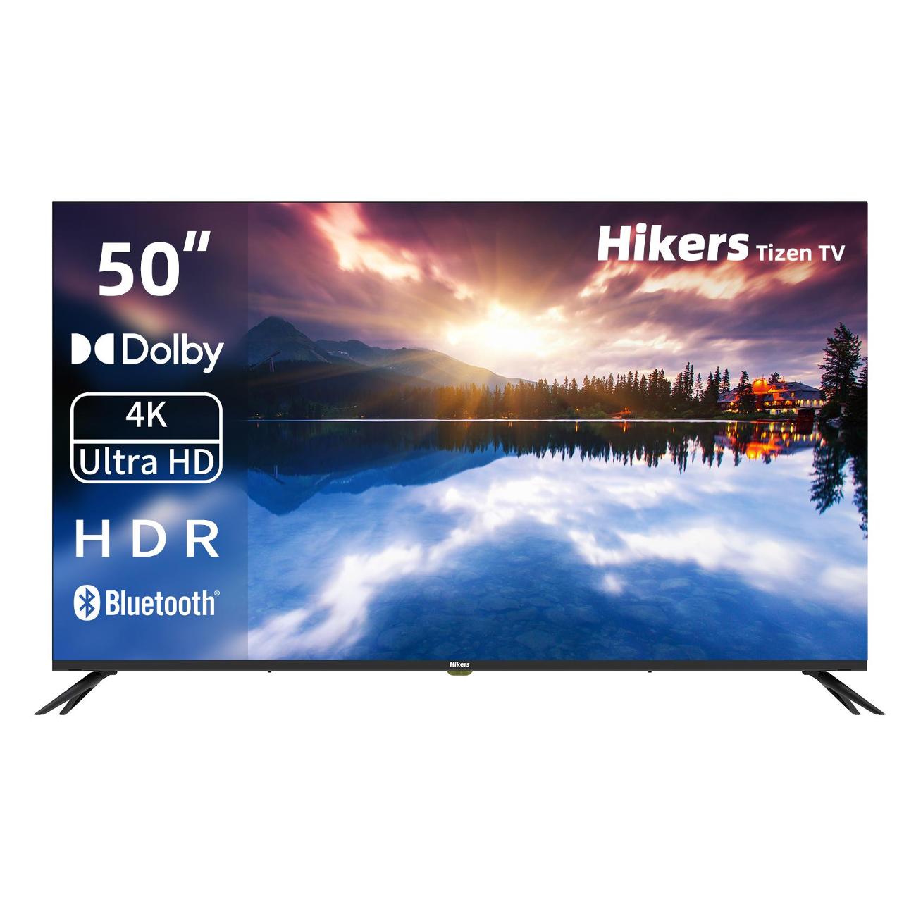 

Телевизор 50" Hikers 50HTU01, 3840x2160, DVB-T /T2 /C, HDMIx3, USBx2, WiFi, Smart TV, черный (50HTU01), 50HTU01