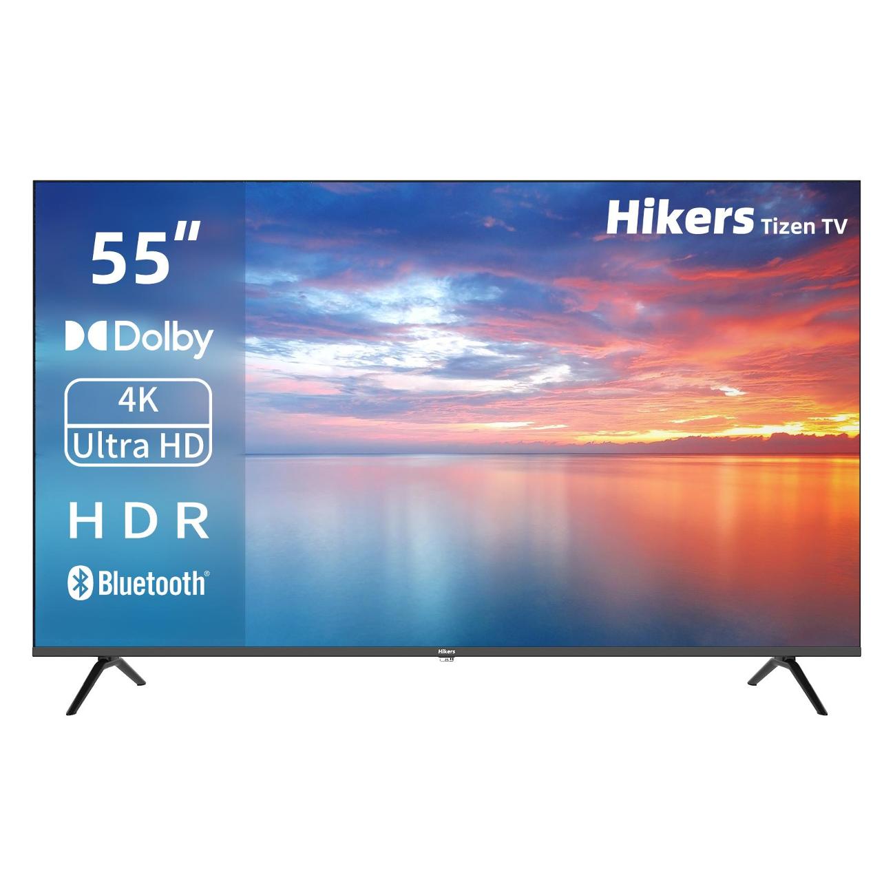 

Телевизор 55" Hikers 55HTU01, 3840x2160, DVB-T /T2 /C, HDMIx3, USBx2, WiFi, Smart TV, черный (55HTU01), 55HTU01