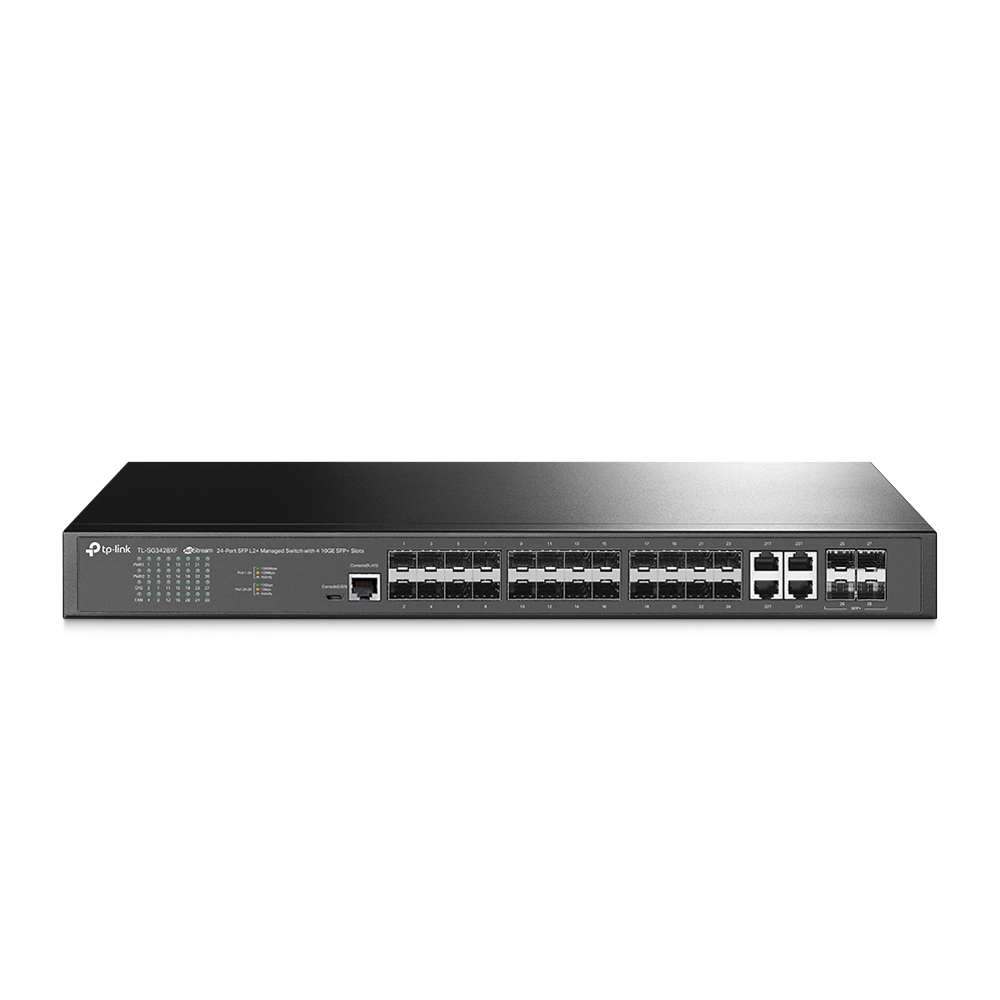 

Коммутатор TP-Link JetStream TL-SG3428XF, управляемый, кол-во портов: combo RJ-45/SFP 24x1 Гбит/с, кол-во SFP/uplink: SFP+ 4x10 Гбит/с, установка в стойку (TL-SG3428XF ( UN )), TL-SG3428XF