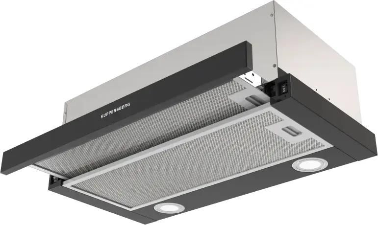 

Вытяжка встраиваемая Kuppersberg SLIMHIT 60, черный (SLIMHIT 60 B), SLIMHIT 60