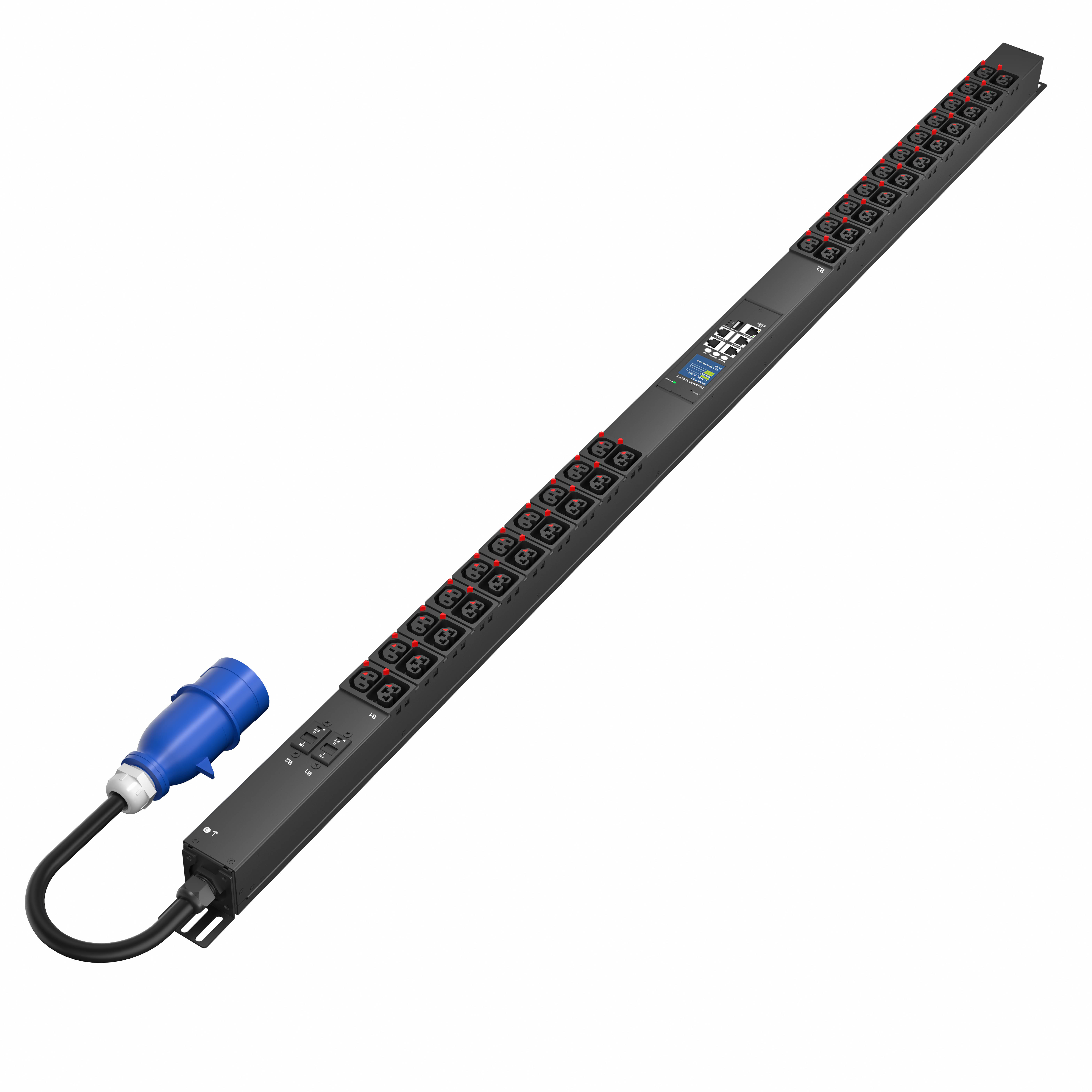 

Блок розеток (PDU) SMARTWATT PMI13S2CВO2121UL, кол-во розеток:42 (42xC13/21xC19), 32А, черный, кабель питания 2 м (PMI13S2CВO2121UL), PMI13S2CВO2121UL
