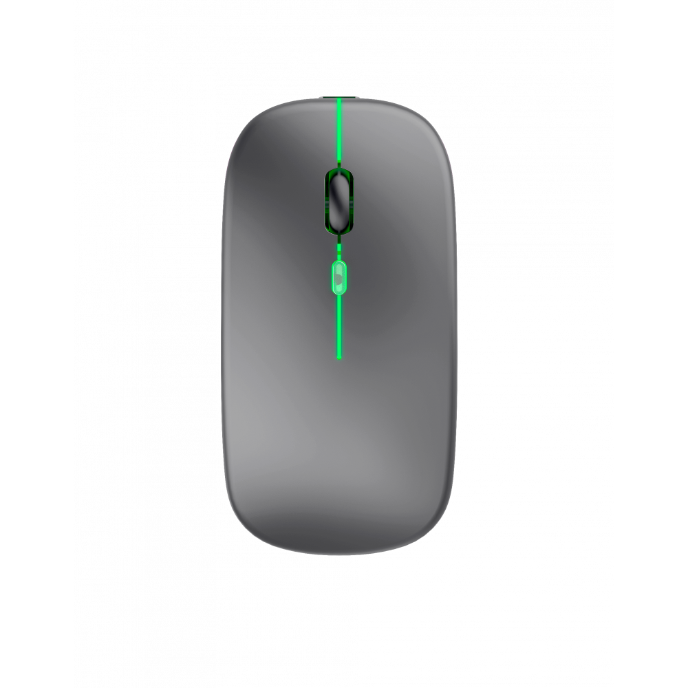 

Мышь беспроводная AlterAcs M003-ORLA, 2400dpi, оптическая светодиодная, USB, серый (M003-ORLA Gray), M003-ORLA