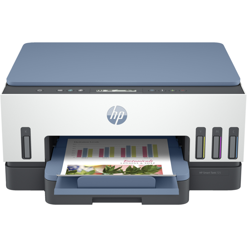 МФУ струйный HP Smart Tank 725, A4, цветной