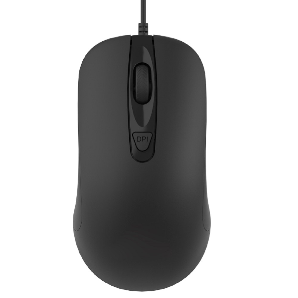 

Мышь проводная CBR CM 110, 2400dpi, оптическая светодиодная, USB, черный (CM 110 Black), CM 110