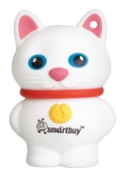 

Флешка 16Gb USB 2.0 SmartBuy Wild Series Catty, белый (SB16GBCatW), Wild Series Catty