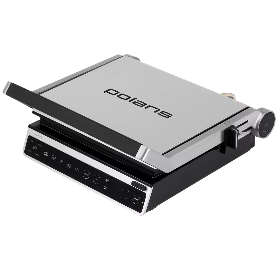 

Гриль Polaris PGP 3003 Optimal Temp 2 кВт, серебристый/черный (PGP 3003), PGP 3003 Optimal Temp
