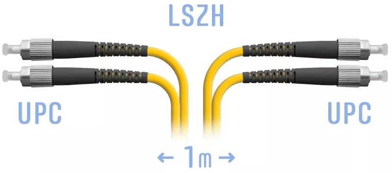 

Патч-корд оптический SNR, FC/UPC-FC/UPC, одномодовый, G.652.D, двойной, 1 м, LSZH, желтый (SNR-PC-FC/UPC-DPX-1m)