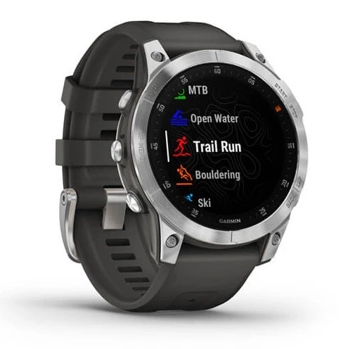 

Смарт-часы Garmin Epix gen.2, 1.3" Amoled, серебристый/темно-серый (010-02582-01), Epix gen.2