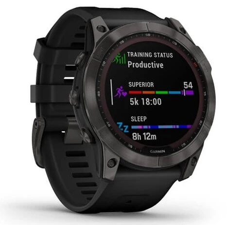 

Смарт-часы Garmin Fenix 7x Sapphire Solar, 1.4", черный (010-02541-11), Fenix 7x Sapphire Solar