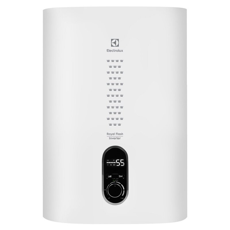 

Водонагреватель Electrolux EWH 30 Royal Flash, электрический, 30л, 2 кВт, сухой ТЭН (НС-1589516), Белый, EWH 30