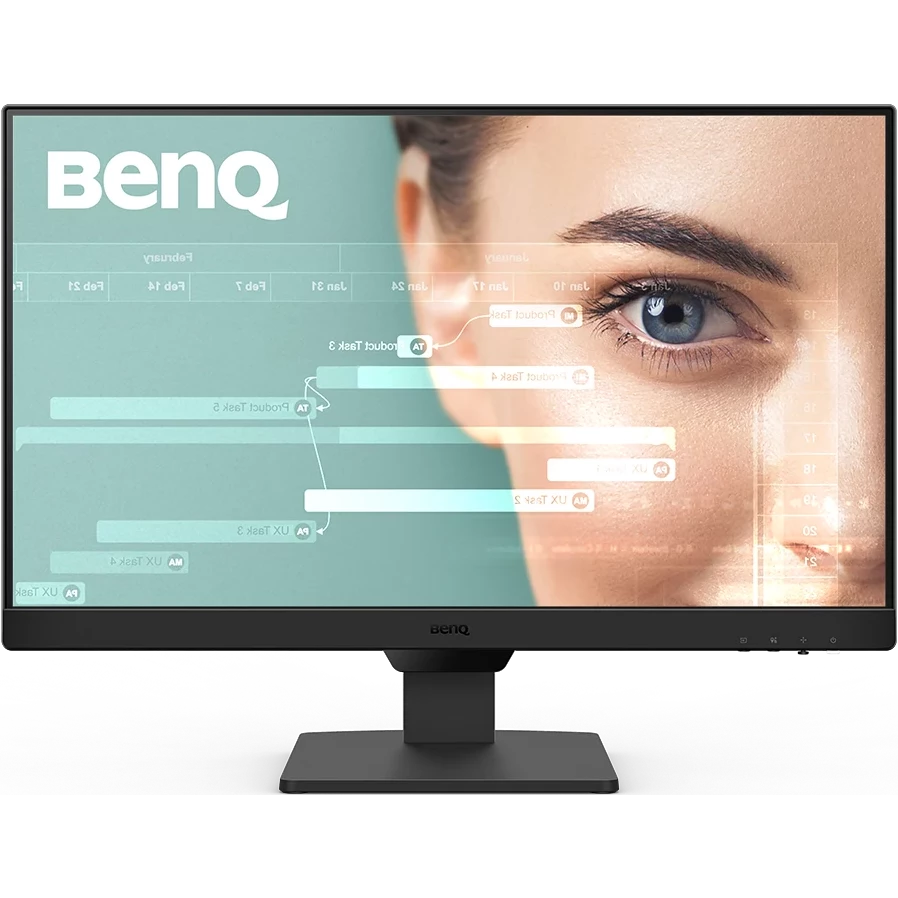 

Монитор 23.8" BenQ GW2490E IPS, 1920x1080 (16:9), 250кд/м2, 100 Гц, 5 мс, 178°/178°, HDMI, DisplayPort, черный (GW2490E), GW2490E