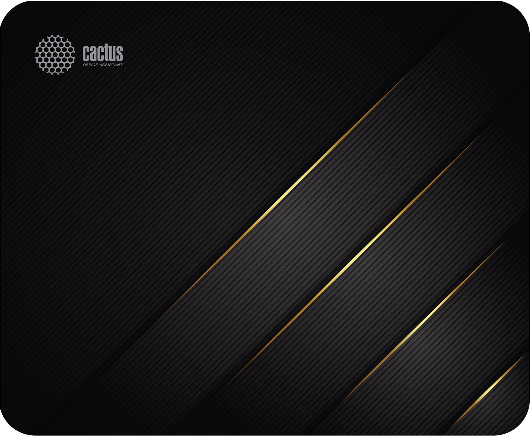 

Коврик для мыши Cactus Gold Geometry, игровой, 300x250x3мм, принт (CS-MPC-P04M), Gold Geometry