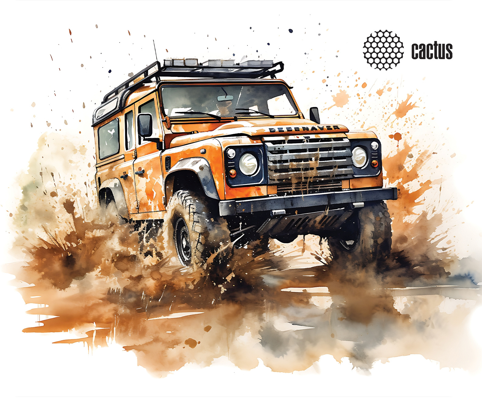 

Коврик для мыши Cactus Jeep, игровой, 250x200x3мм, принт (CS-MP-D11S), Jeep