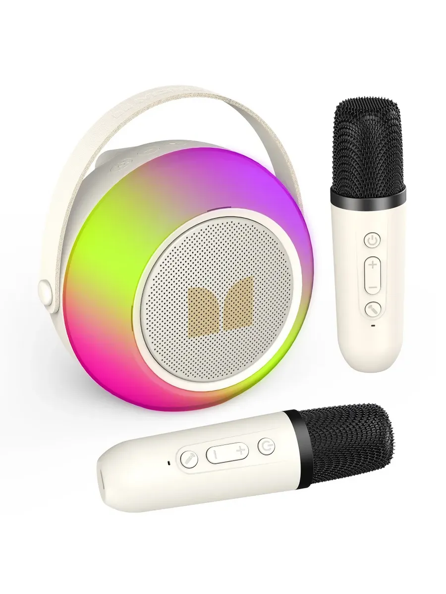 

Портативная акустика Monster M8 (MS62112, 8 Вт, AUX, USB, Bluetooth, подсветка, белый (129822-02), M8 (MS62112