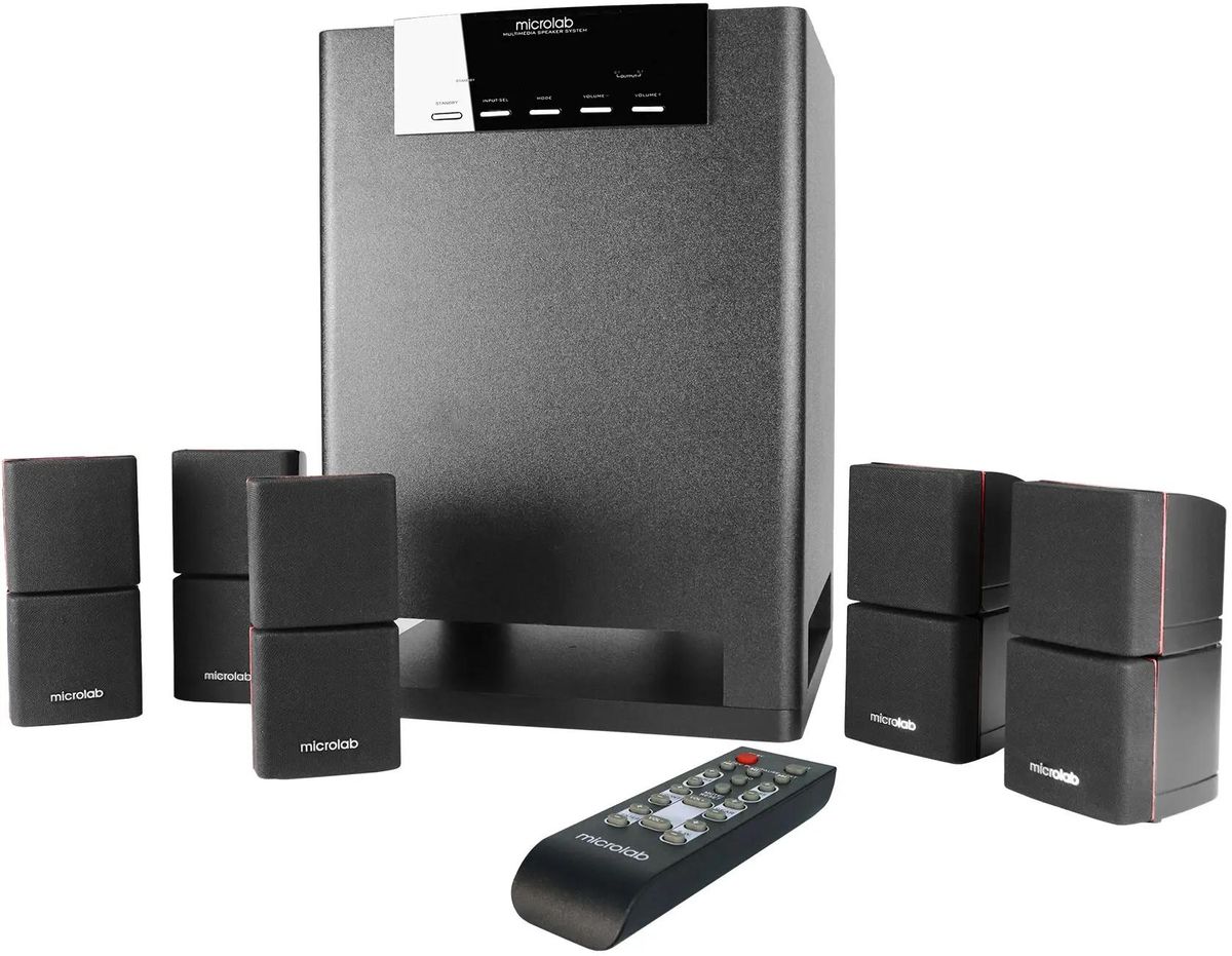Акустика Microlab X15BT, 180 Вт, USB, Bluetooth
