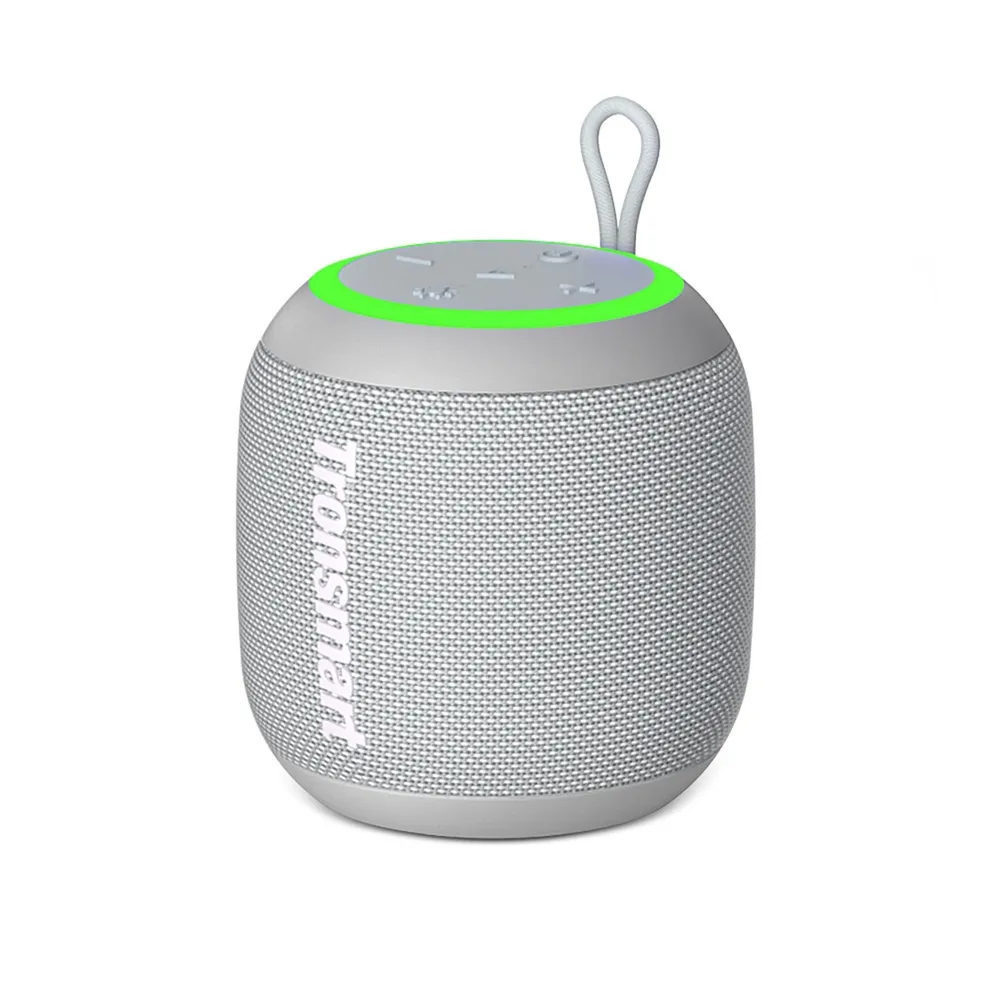 

Портативная акустика Tronsmart T7 mini, 15 Вт, AUX, Bluetooth, подсветка, серый (993710), T7 mini