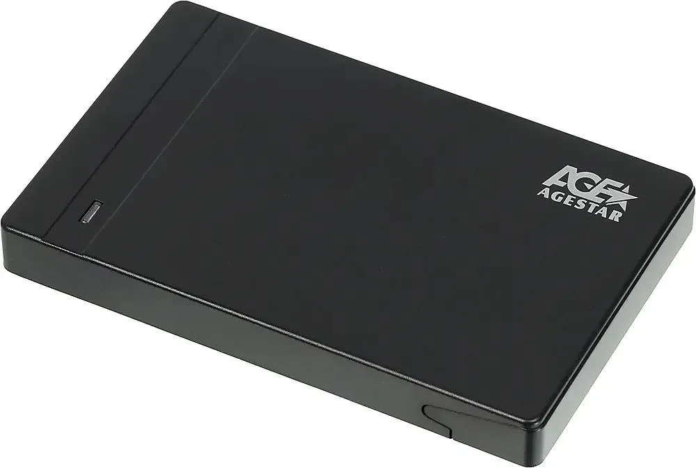 Внешний бокс AgeStar 3UB2P3, 1x2.5", черный