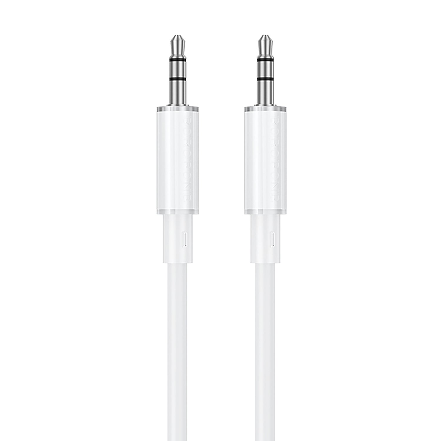 

Кабель Jack 3.5mm(M)-Jack 3.5mm(M), 1 м, белый Borofone BL21