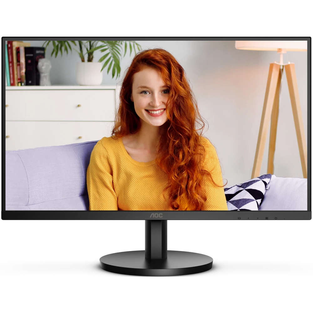 

Монитор 27" AOC U27B3A IPS, 3840x2160 (16:9), 350кд/м2, 4 мс, 178°/178°, HDMI, DisplayPort, черный (U27B3A), U27B3A