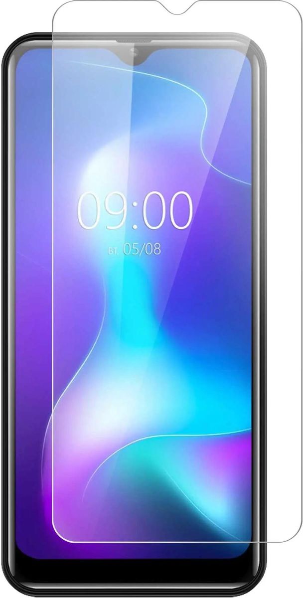 

Защитное стекло BoraSCO Hybrid Glass для экрана смартфона BQ 6042L Magic E, поверхность матовая, 2.5D (40031)