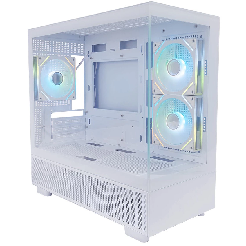

Корпус 1STPLAYER MIKU Mi5 ARGB, mATX, Midi-Tower, USB 3.0, белый, без БП (Mi5-WH-2FC7R-W-1FC7-W), MIKU Mi5 ARGB