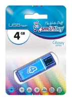 

Флешка 4Gb USB 2.0 SmartBuy Glossy Glossy, оранжевый (SB4GBGS-Or), Glossy