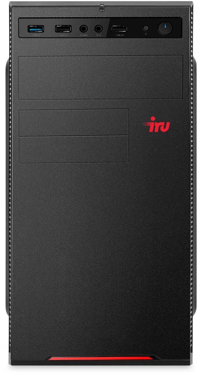 Системный блок IRU Home 310H6SE, Intel Core i5 12400, 32Gb, 1Tb SSD, без ОС (2081073)