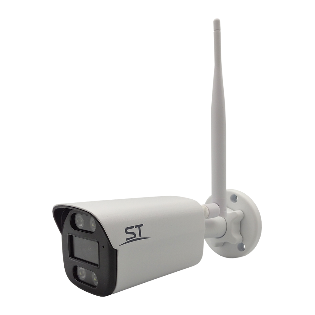 

IP-камера Space Technology ST-SX4531 2.8 мм, уличная, купольная, 4 Мпикс, CMOS, до 2560х1440, до 25 кадров/с, ИК подсветка 30м, WiFi, POE, -40 °C/+60 °C, белый (ST-SX4531 WiFi (2,8mm)), ST-SX4531