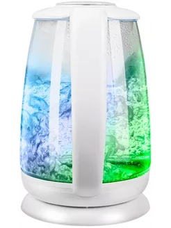 

Чайник электрический REDMOND RK-G212S 1.7л. 2.2 кВт, термостойкое стекло/пластик, белый ( RK-G212S), RK-G212S