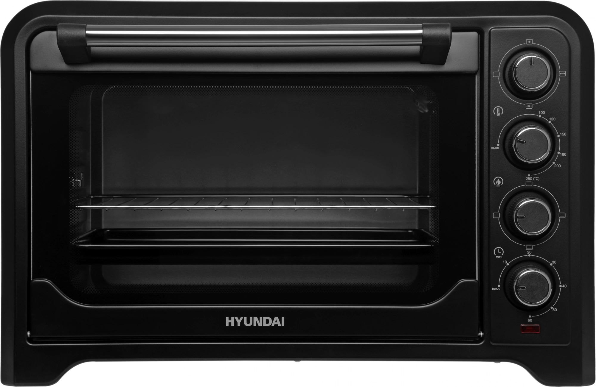 Мини-печь Hyundai MIO-HY105 2 кВт, черный