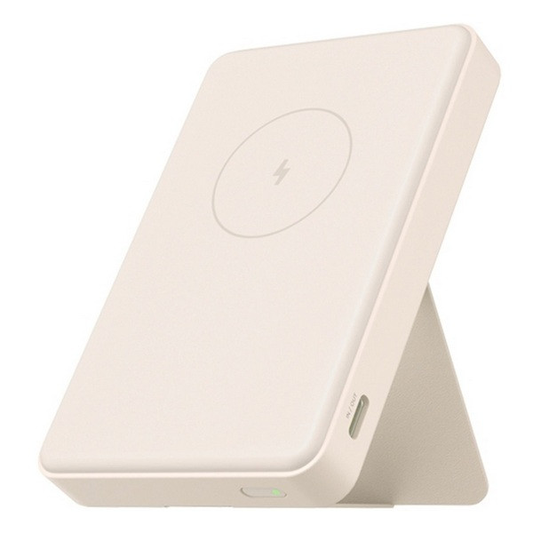 

Портативный аккумулятор (Powerbank) Xiaomi Magnetic Power Bank, 6000 мА·ч, 1xUSB, 2.4А, Type-C, QC, QI, бежевый (BHR9074GL), Magnetic Power Bank