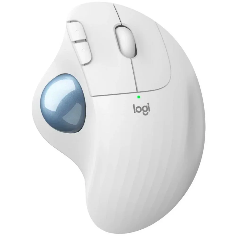 

Трекбол беспроводная Logitech ERGO M575, 2000dpi, оптическая светодиодная, USB, белый (910-005981), ERGO M575