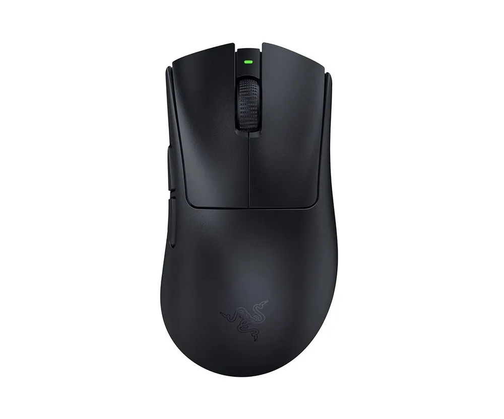 

Мышь беспроводная/проводная Razer DeathAdder V3 HyperSpeed, 26000dpi, оптическая светодиодная, USB/Радиоканал, черный (RZ01-05140100-R3A1), DeathAdder V3 HyperSpeed