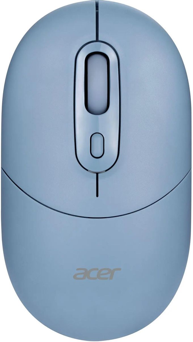 

Мышь беспроводная ACER OMR301, 1600dpi, оптическая светодиодная, Bluetooth/Радиоканал/USB, синий (ZL.MCECC.01S), OMR301