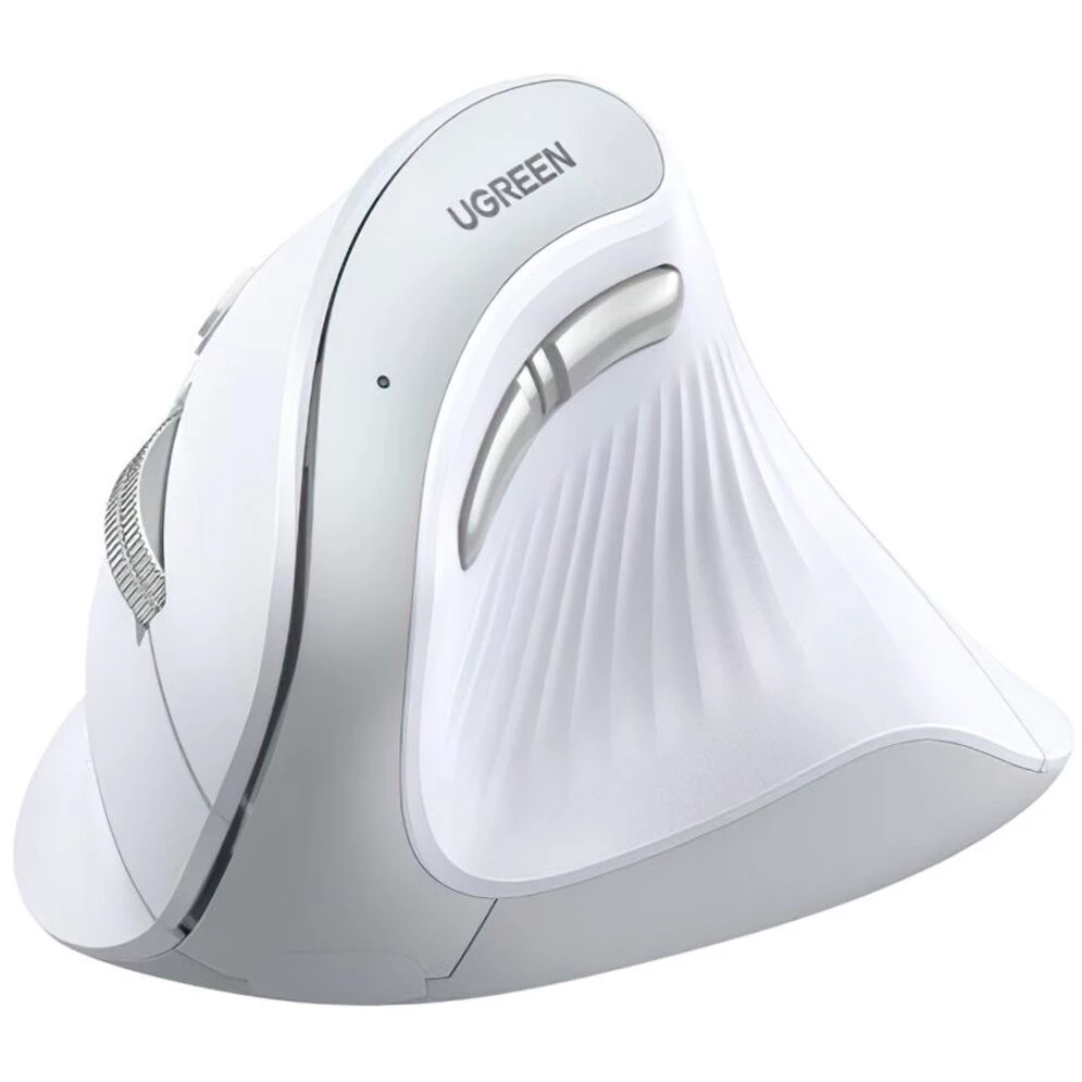 Мышь UGREEN MU008, Bluetooth/Радиоканал, белый (45759)