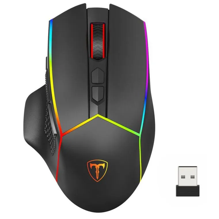 

Мышь беспроводная T-Line Vertex , 8000dpi, оптическая светодиодная, USB, черный (72375), VERTEX