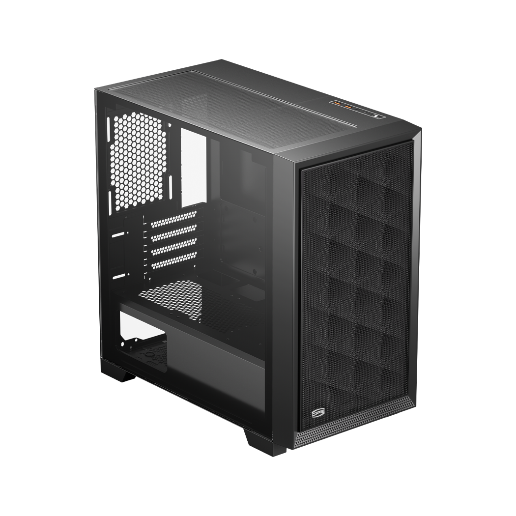 

Корпус PCCOOLER C3D310 BK, mATX, Mini-Tower, 2xUSB 3.0, черный, без БП (C3D310 BK), C3D310 BK