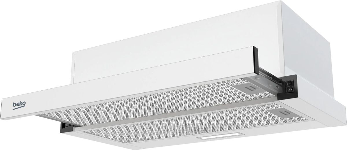 Вытяжка встраиваемая BEKO BHNT613R4CW, черный