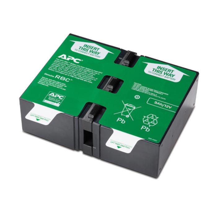 

Аккумуляторная батарея для ИБП APC RBC123, 12V, 7.2Ah, BR900GI, BR900G-RS, SMT750RMI2UNC, SMT750RMI2U, Черный, RBC123