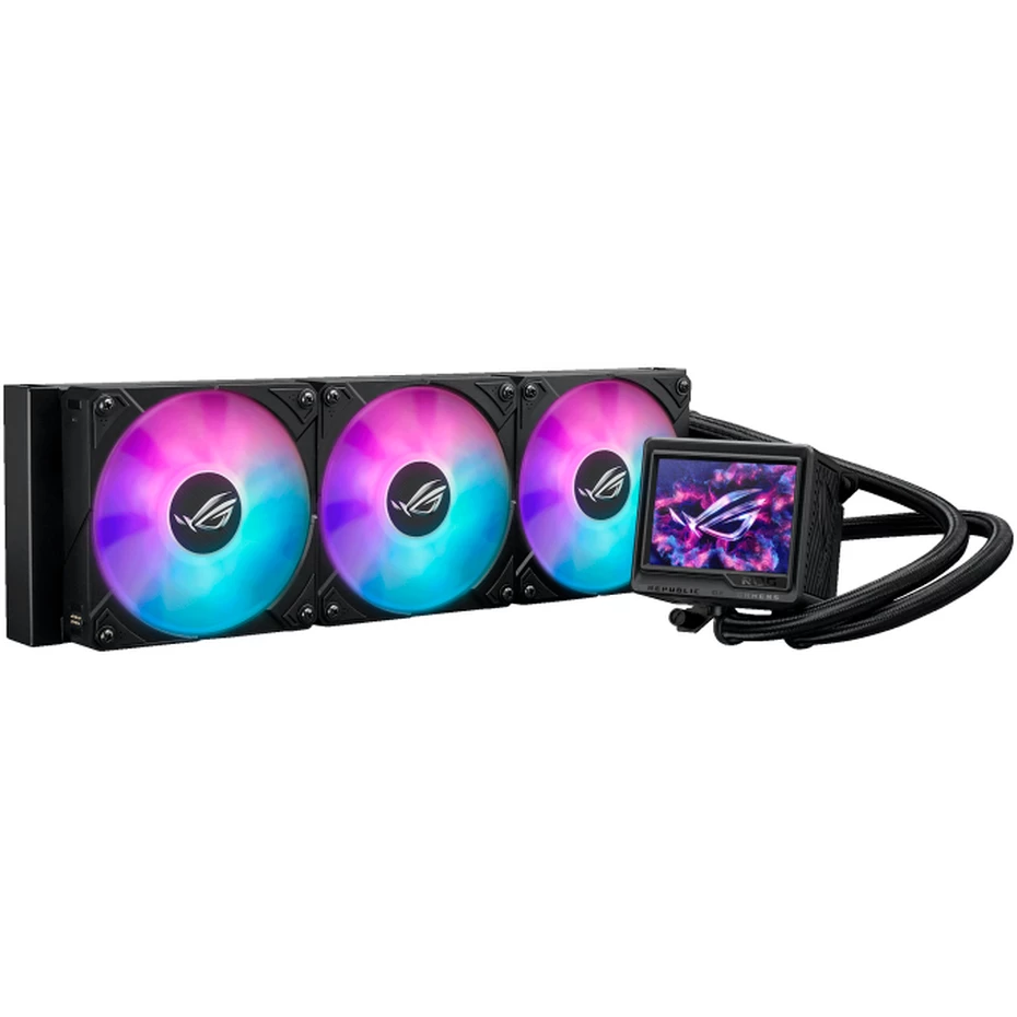 Жидкостное охлаждение Asus ROG RYUJIN III 360 ARGB EXTREME, 3x120 мм