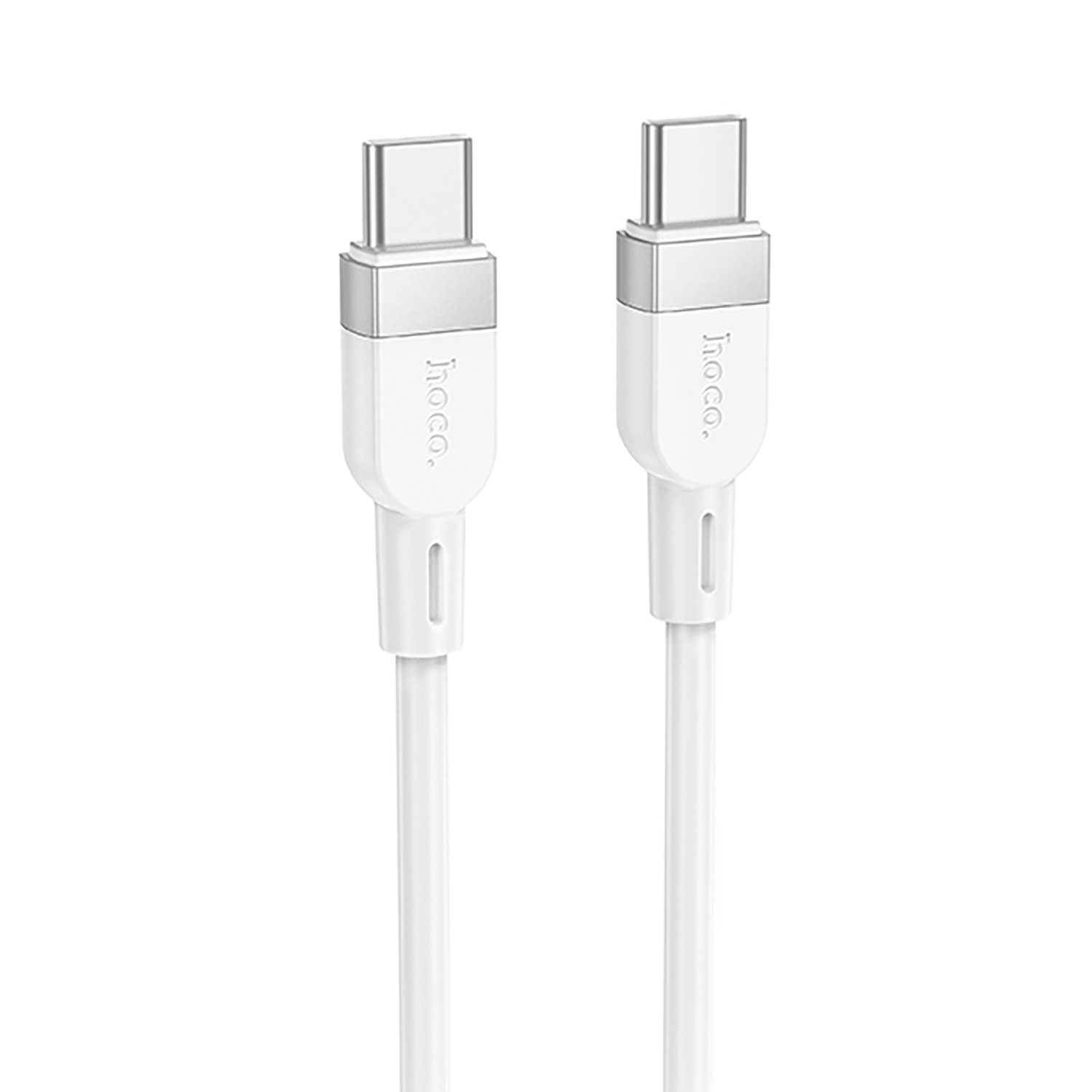 

Кабель USB Type-C-USB Type-C, 3А, 60 Вт, 1 м, белый, HOCO Energy X109, X109