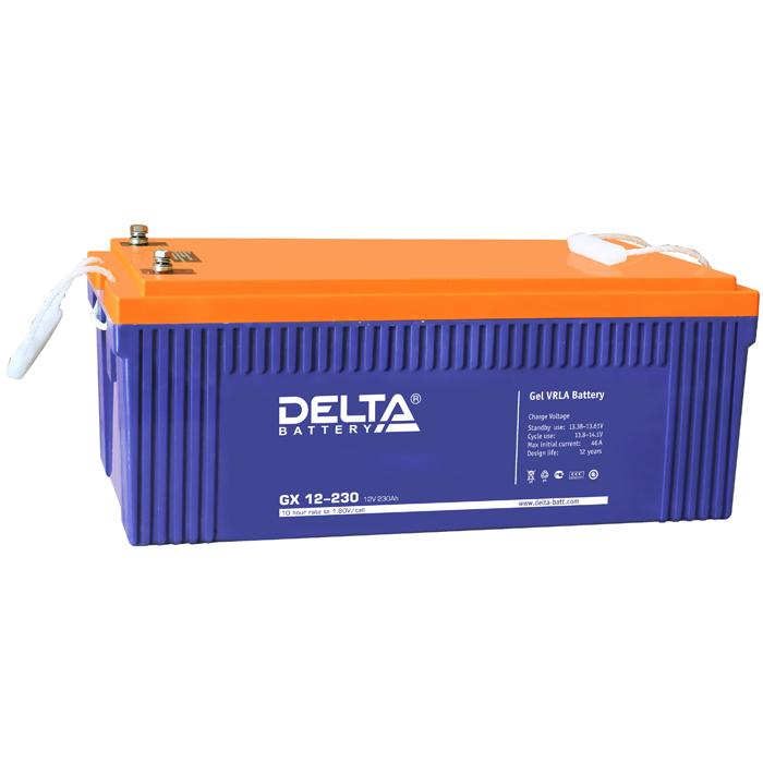 

Аккумуляторная батарея для ИБП Delta GX GX12-230, 12V, 230Ah, Синий, GX12-230