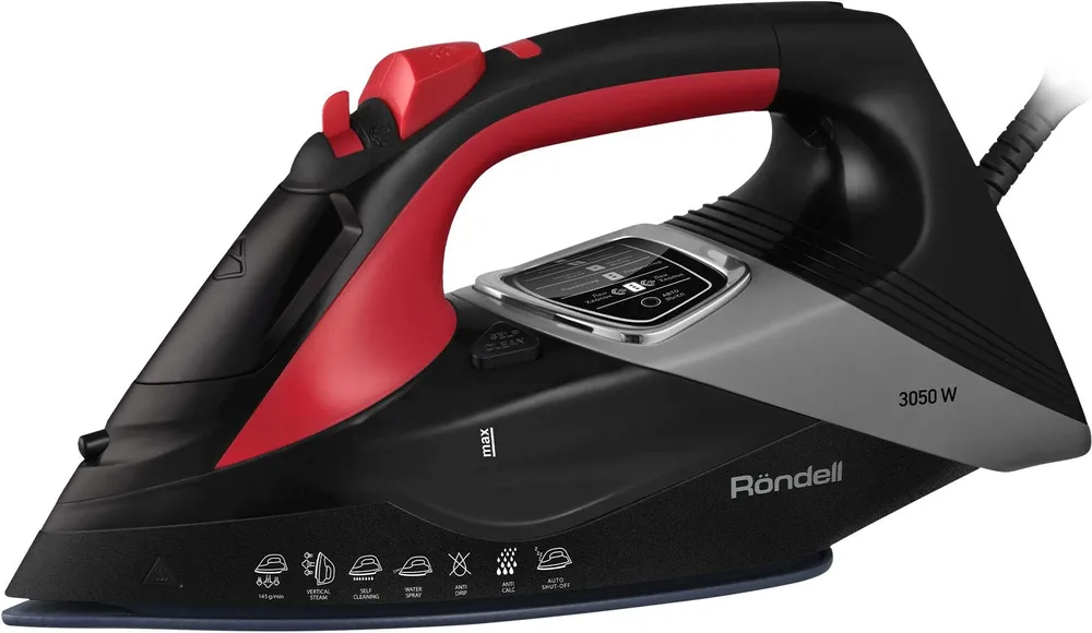Утюг Rondell RDE-2001 3.05 кВт, черный