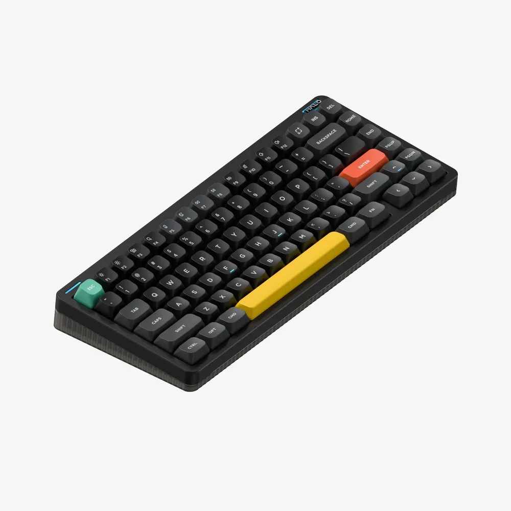 Клавиатура Nuphy Halo75 v2, Bluetooth/Радиоканал, черный (Halo75v2-OB-33) Английская раскладка!!!