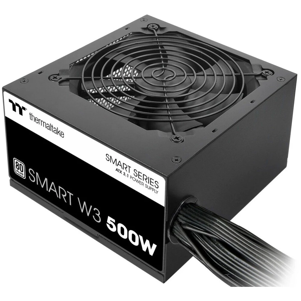 

500 Вт ATX Thermaltake Smart W3 , 120 мм, 80 Plus, Retail (PS-SPW-0500NNFAWE-1), Smart W3