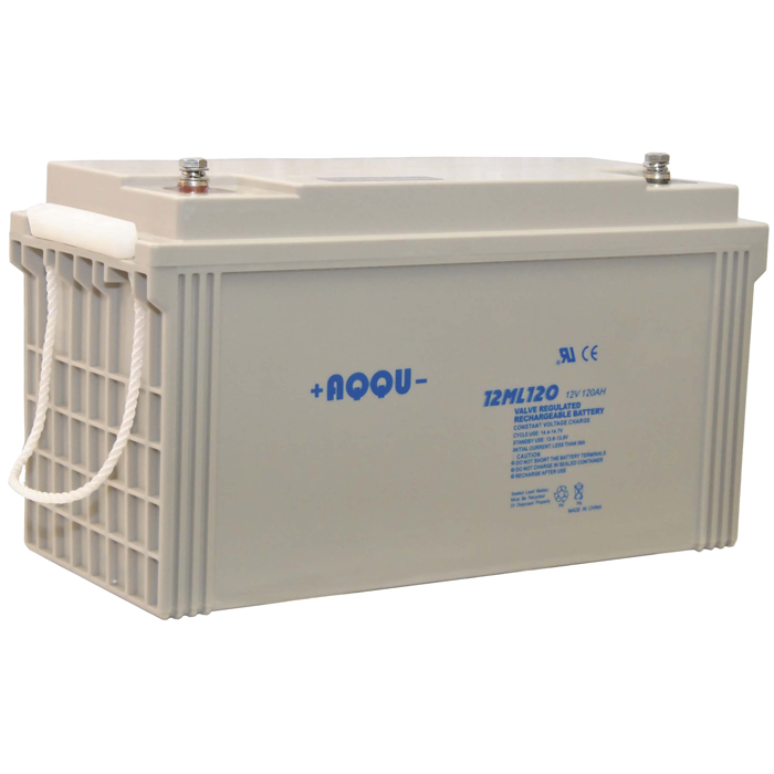 

Аккумуляторная батарея для ИБП AQQU ML 12ML120, 12V, 120Ah, Белый, 12ML120